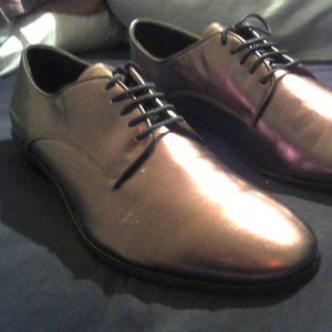 Lanvin H&M Brown Metallic Men's Dress Shoes 10.5
